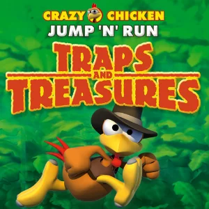 Crazy Chicken Jump 'n' Run Traps and Treasures