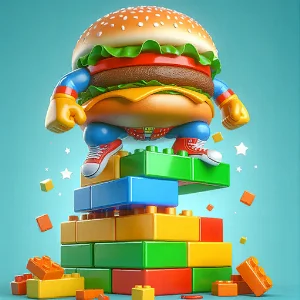 The Jumping Burger Climb