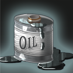 What is black and sucks