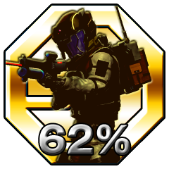 Conquest 62%