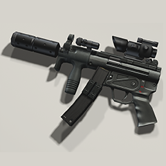 Fully Customised SMG Tactical